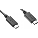 Goobay 67975 USB-C to USB-C 0.5m Black