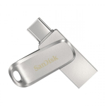 Sandisk 512GB Ultra Dual Drive Luxe USB 3.1 + Type C Silver