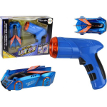 LEAN Toys Sports car driving on the walls and ceiling with a blue laser