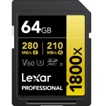 Lexar SDXC 64GB Class 10 LSD1800064G-BNNNG