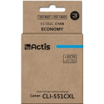 ACTIS KC-551C Cyan Canon CLI-551C