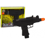 LEAN Toys Gun Black For Kids Vibrations Sound
