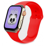 Swissten 40mm Red Silicone Band
