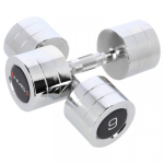 HMS Chrome dumbbells 2x9 kg HMS CHD09