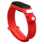 Fusion Accessories Xiaomi Mi Band 3/ 4 Red Xmas Glove