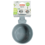 ZOLUX Zolux plastic hanging bowl Neo grey 9.5cm