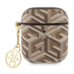 Guess GUA2PGCE4CW AirPods 1|2 GCube Charm Brown