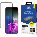 3MK "FlexibleGlass Max screen protector iPhone 15 Plus" Black