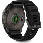 Tech-Protect Nylon Classic Garmin Fenix 5X/ 5X Plus/ 6X/ 6X Pro/ 7X/ 8 (51mm) Black