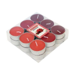 PROVENCE Tealights Canberry Red 18pcs