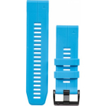 Garmin 26mm QuickFit Cyan Blue Silicone Band