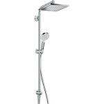 Hansgrohe Crometta E Showerpipe 240 1jet EcoSmart Reno Chrome