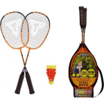 Talbot Torro Talbot Torro 490112 badminton racket Aluminium Black, Orange 2 pc(s)