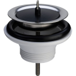 Viega " Viega Drain with strainer and plug 5/ 4"" chrome (111847)"