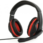 Gembird Gaming headset Black/ Red GHS-03