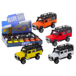 LEAN Toys Off-Road Car 1:32 Lights Sounds Drive Opening Doors Metal