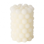 Boltze Candle Pearls cream 10x7cm