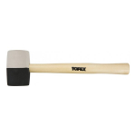 Topex Topex rubber hammer wooden handle 680g 338mm (02A355)