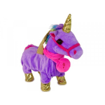 LEAN Toys Mascot Horse Interactive Unicorn Purple Golden Wings