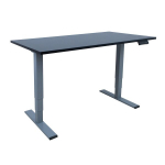 Evelekt Desk ERGO OPTIMAL with 2 motors 140x80cm, black