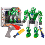 LEAN Toys Screwing Robot Weapon Drill Screwdriver Light Sound Green
