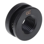 Alphacool Alphacool bulkhead G1 / 4 connection&nbsp;(black, short version)