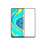 Fusion Accessories "Full Glue 5D Tempered Glass with Frame Xiaomi Redmi Note 9S" Black