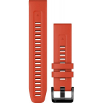 Garmin QuickFit 22mm Silicone Watch Band Flame Red