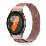 Tech-Protect Galaxy Watch 4/ 5/ 5 Pro/ 6/ 7/ FE Milanese Band Rose Gold