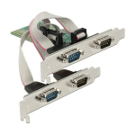 DELOCK Delock PCIe 2.0 x1 - 4x RS-232 Controller (89557)