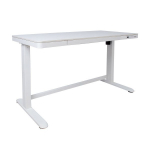 Evelekt Desk ERGO with 1 motor 120x60xH72-121cm, white