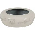 ZOLUX Zolux ceramic bowl for rodent 100 ml color beige/ grey