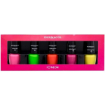 Dermacol Neon Nail Polish Set 5ml
