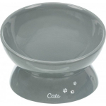TRIXIE Trixie XXL bowl, gray, ceramic, 0.35 l/ o 17 cm