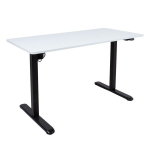 Evelekt Desk ERGO LIGHT with 1 motor 120x60cm, black/ white