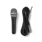 Nedis Cardioid Dynamic Microphone 6.35mm MPWD50BK Black
