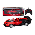 LEAN Toys Toy Car Remote Controlled Sports Car RC 1:18 Red