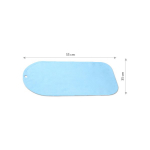 BabyOno Bathmat Baby Light Blue 55X35CM