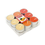 PROVENCE Tealights Orange 18pcs