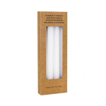 Home Styling Collection Candles white 4pcs 35cm