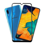 Fusion Accessories "5D Full Glue Tempered Glass Galaxy A10" Black