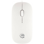MANHATTAN Silhouette Optical Mouse White