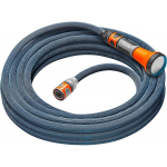 Gardena Gardena Textile Hose Liano Xtreme 1/ 2, 10 meter set (dark grey/ orange,