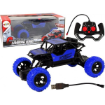 LEAN Toys Remote Controlled Terrain Car R/ C 1:18 Blue