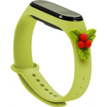 Hurtel Strap Xmas Xiaomi Mi Band 3 / 4 Mistletoe - Green