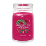 Yankee Candle Sparkling Winterberry signature candle 567 g