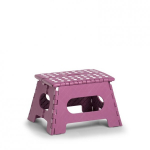 ZELLER STOOL FOLDABLE PLASTIC BERRY