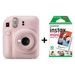 Fujifilm Instax Mini 12 Blossom Pink + 10 films