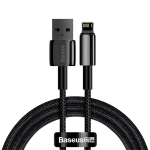 Baseus CALWJ-01 Tungsten Gold 2.4A USB to Lightning Black