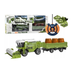 LEAN Toys Combine Harvester Agricultural Machine Grain RC Remote Controlled Trai